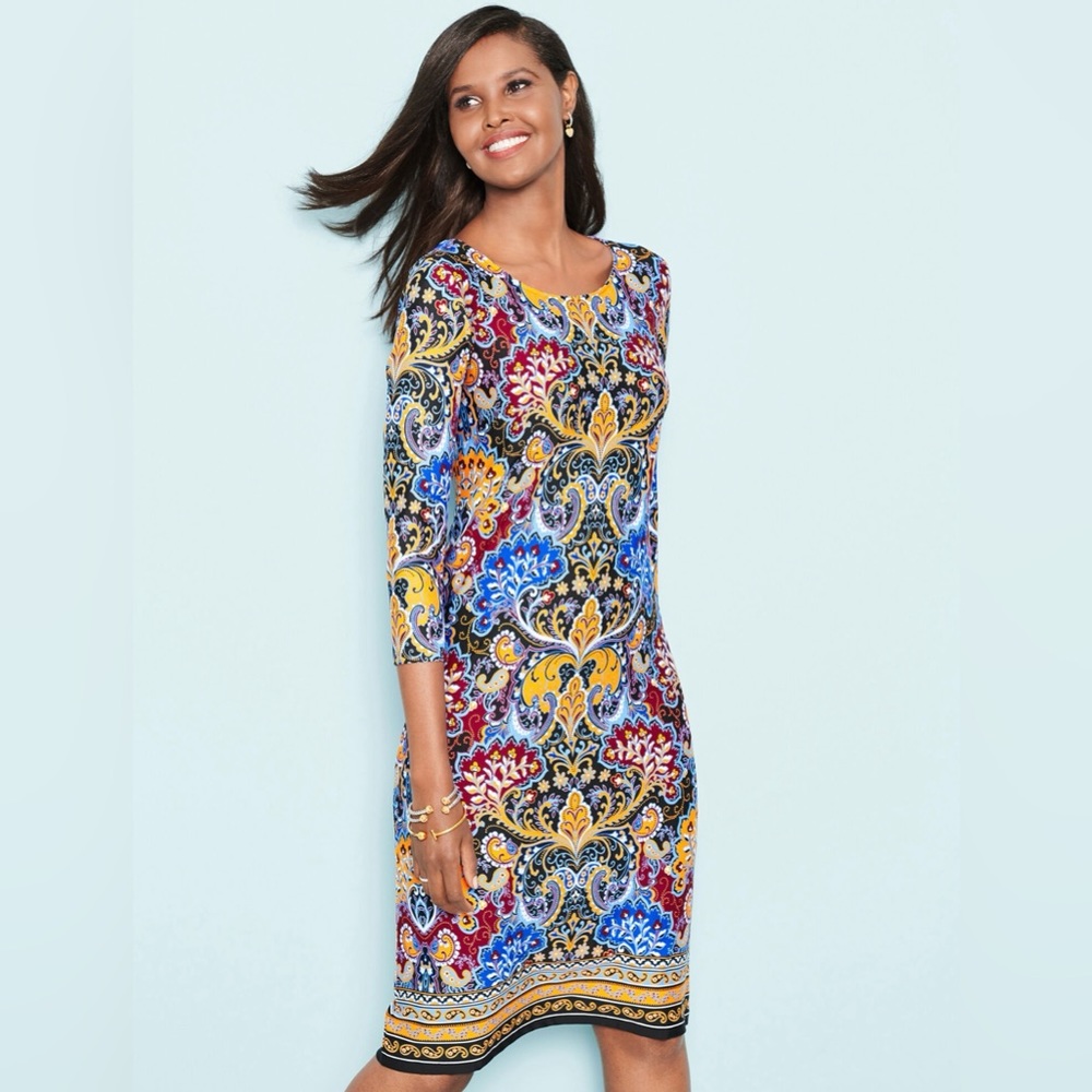 Talbots Paisley Dress *WORN ONCE*